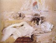 Edouard Vuillard Naked women and white mat painting
